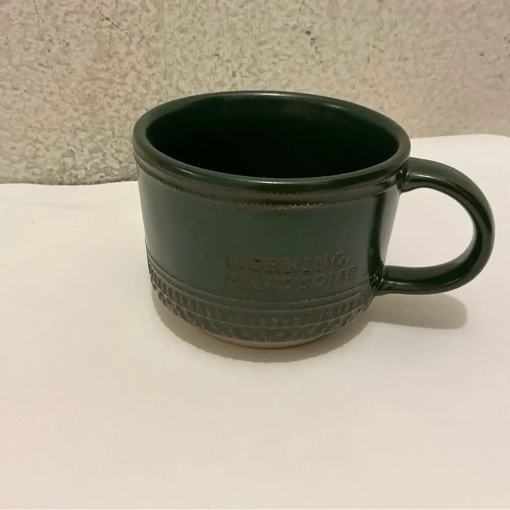 Hearth & Hand with Magnolia “Morning Handsome” Stoneware Mug